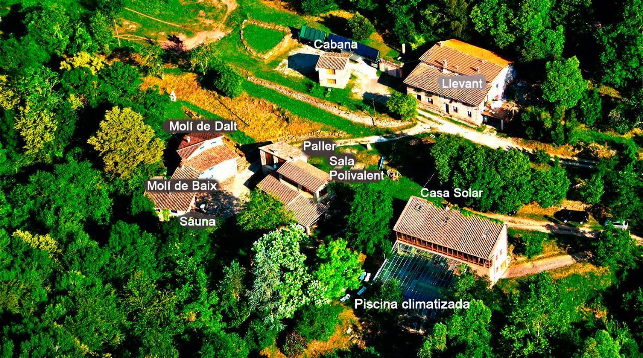 La Cabana del Molí de la Plana Riudaura Exterior foto